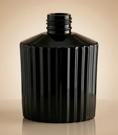 frasco safira 250ml preto | rosca 28