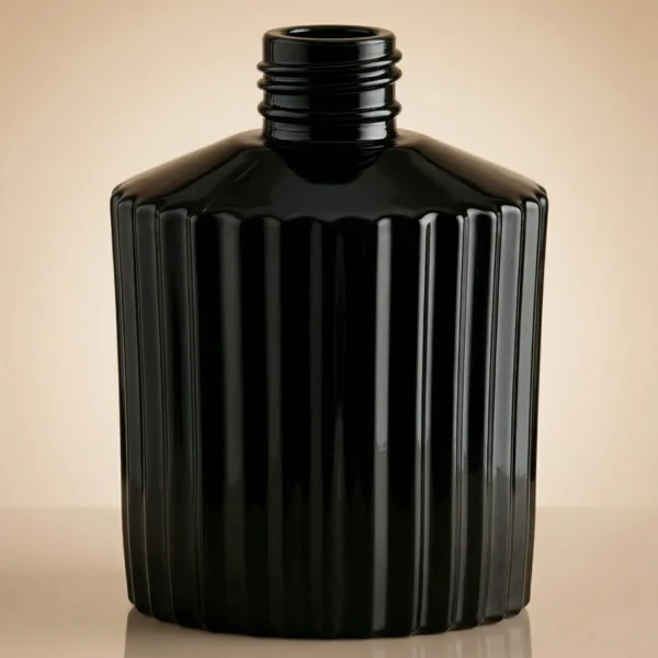 frasco safira 250ml preto | rosca 28