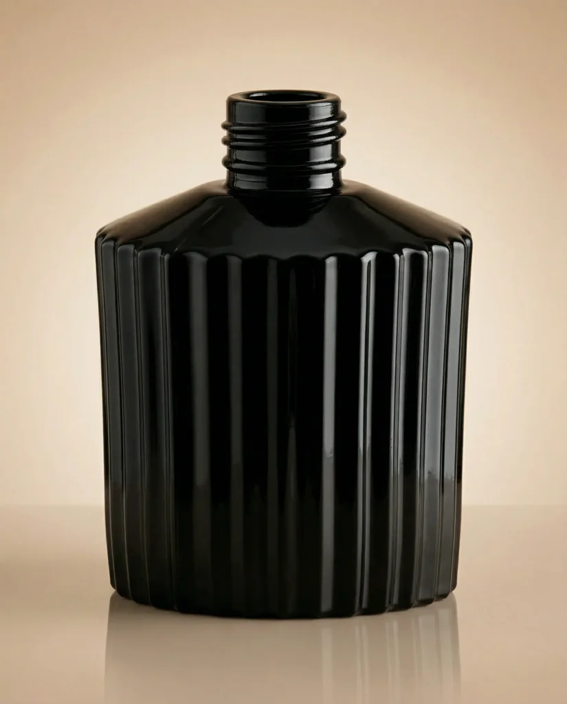 frasco safira 250ml preto | rosca 28