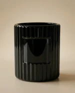 copo granada para velas preto