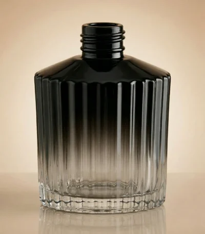 frasco safira 250ml degrade preto | rosca 28