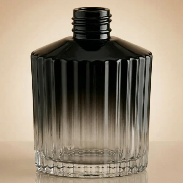 frasco safira 250ml degrade preto | rosca 28