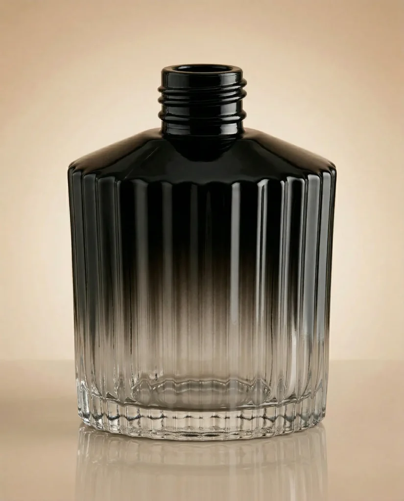 frasco safira 250ml degrade preto | rosca 28