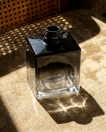 frasco cube 250ml preto degradê rosca 28