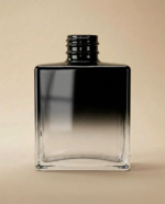 frasco cube 250ml preto degradê rosca 28