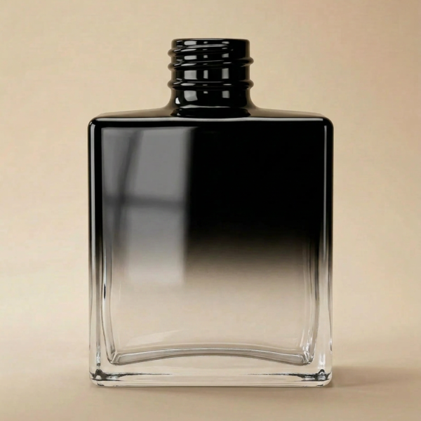 frasco cube 250ml preto degradê rosca 28