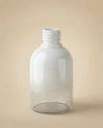 Frasco Rubelita 220ml Degradê Branco | Rosca 28/410