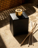 frasco cubo 250ml preto fosco rosca 28