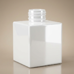 frasco cubo 100ml branco | rosca 28