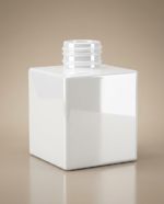 frasco cubo 100ml branco | rosca 28