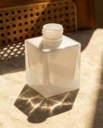 frasco cubo 100ml branco | rosca 28